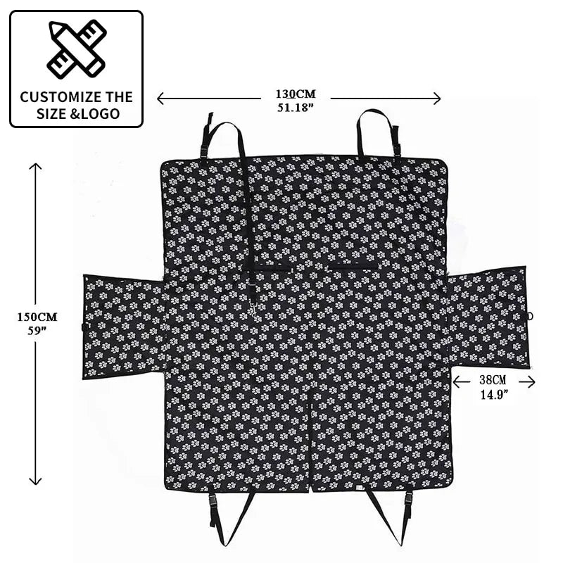 Canine Cozy Cover with Safety Belt