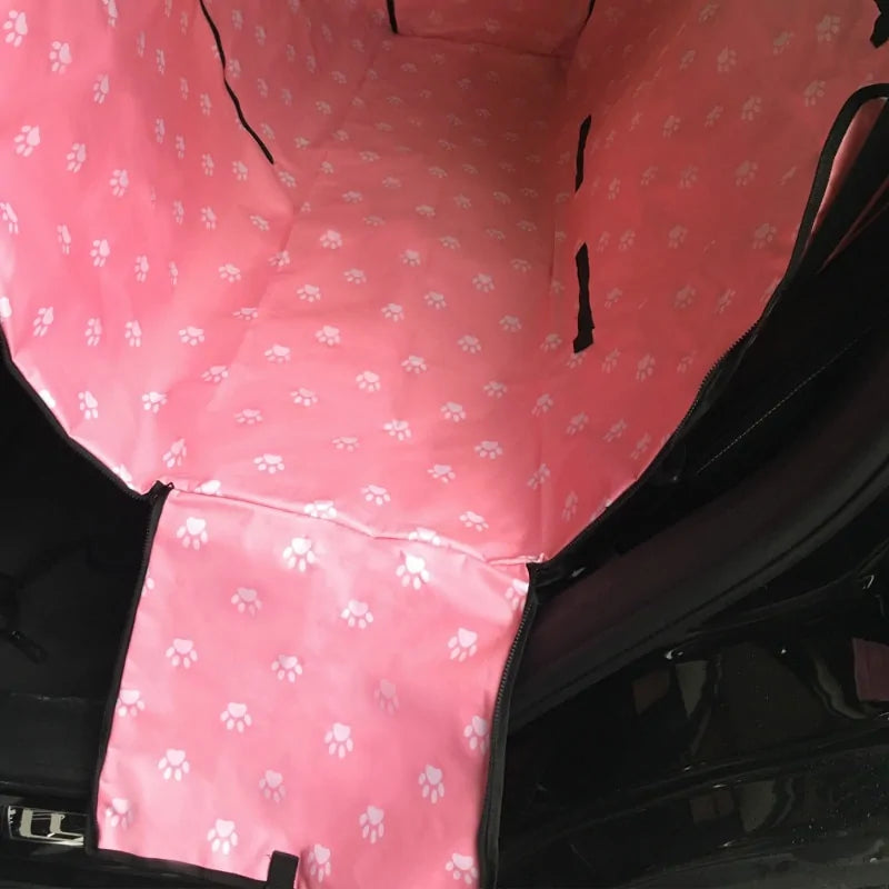 Canine Cozy Cover with Safety Belt